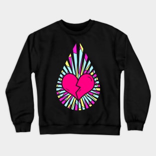 Tear from a Broken Heart Crewneck Sweatshirt